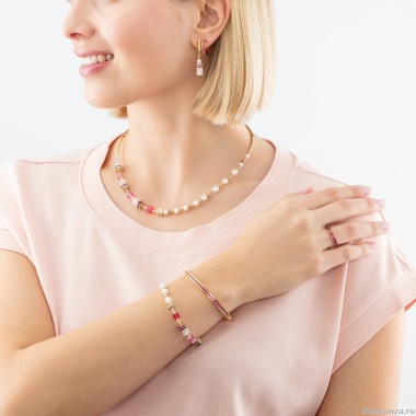 Кольцо Coeur de Lion, Pink-Gold, 0127/40-0416 54